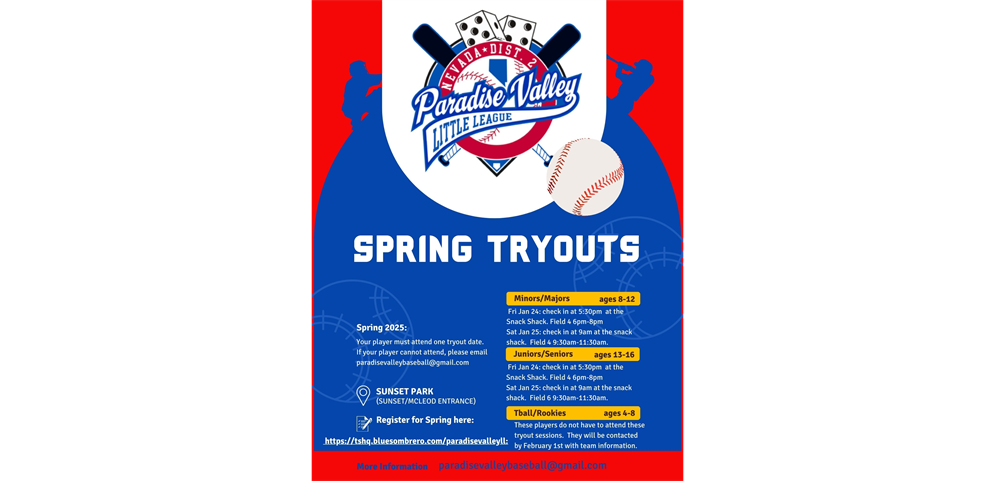 Spring 2025-Tryouts