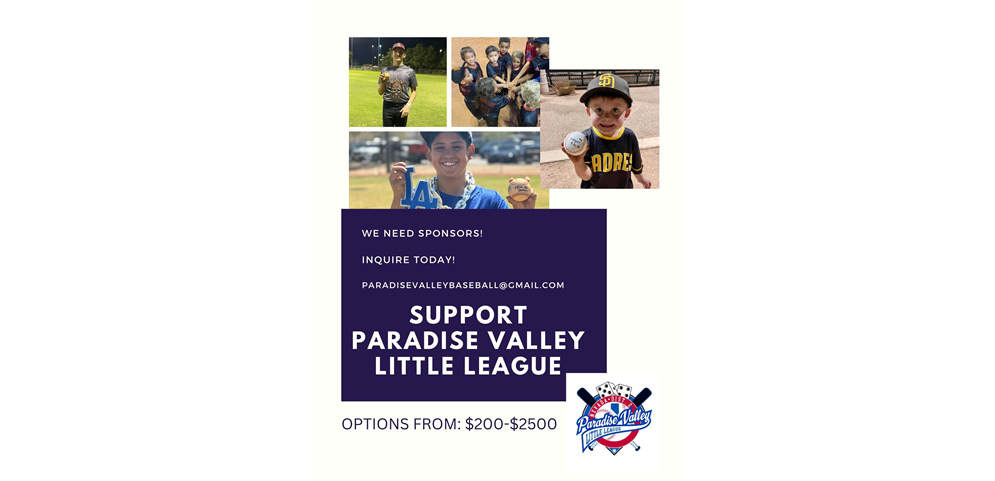 SPONSORS NEEDED!