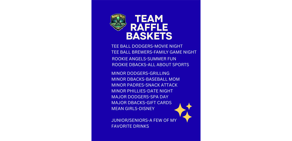 Team Raffle Baskets