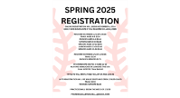 SPRING 2025 REGISTRATION