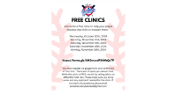 FREE CLINICS!