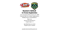 In Person Registration-Spring 2026 at Raising Canes