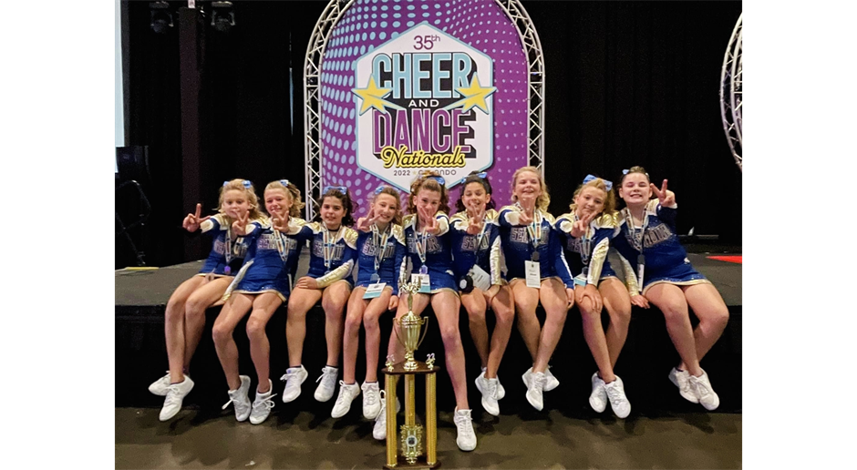 Second Place NATIONALS Champs Pee Wee Cheer 2022