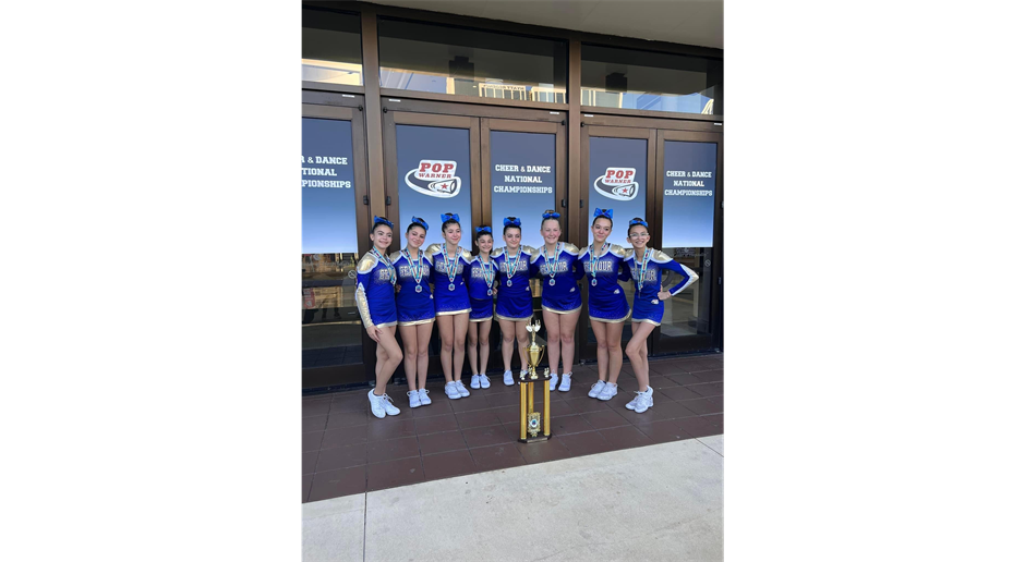 Second Place National Champs JV Cheer!!
