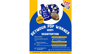 Time for Seymour Pop Warner Registration!