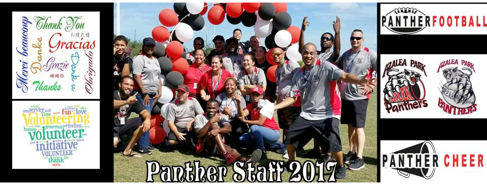 2017 Panthers Staff!