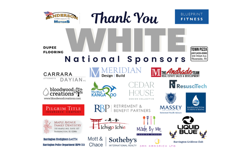 WHITE National Sponsors	