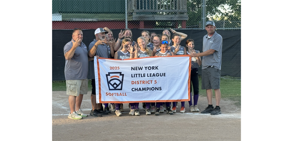 South Cayuga wins the 2025 NY District 5 Little League Softball Championship 