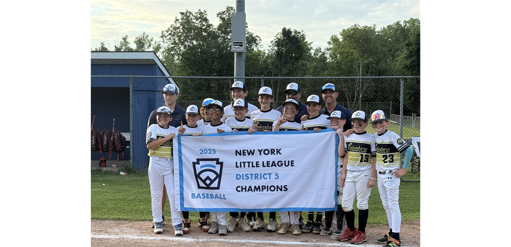 2025 District 5 10-12 Baseball 