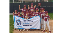 Auburn wins the 2025 District 5 8-10 Baseball Championship