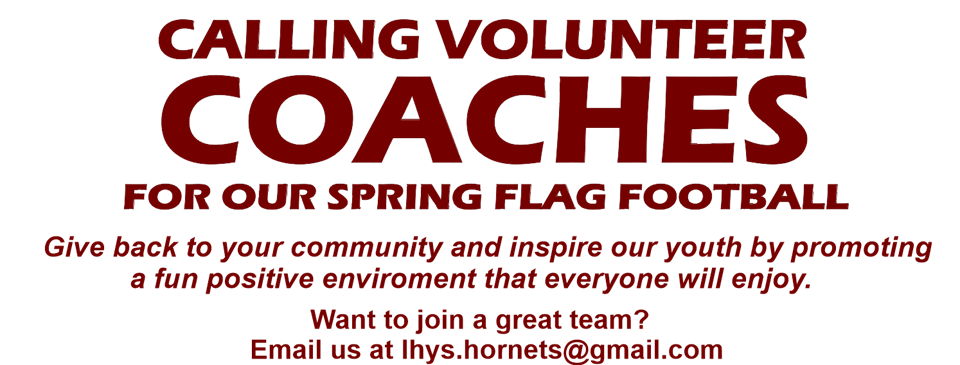 Volunteer Coaches Needed