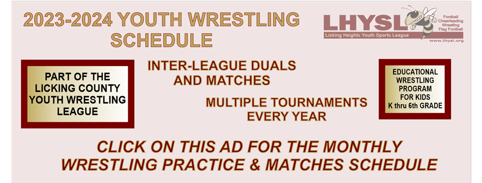 Wrestling Schedule 2023-2024