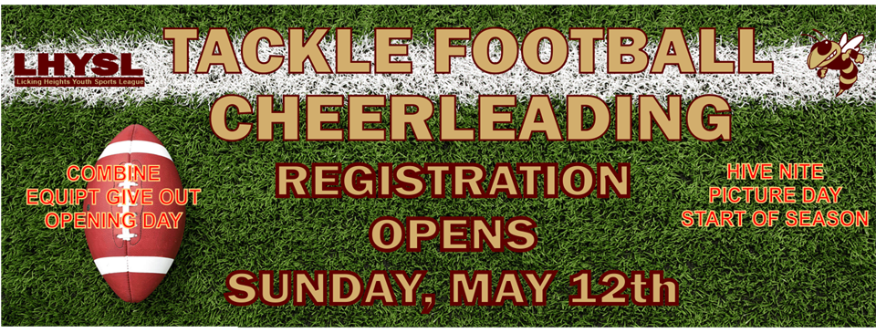Tackle Football - Cheer Registration
