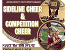 LHYSL 2026 Sideline Cheer & Competition Cheer is now open!