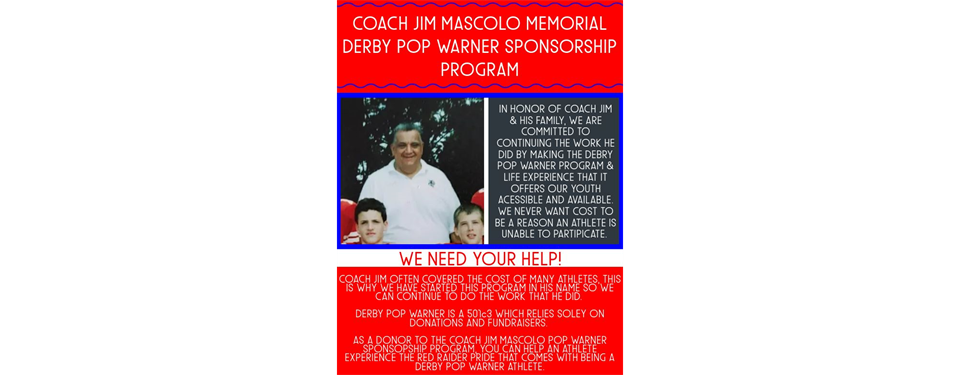 Coach Jim Mascolo Memorial Sponsorship Program