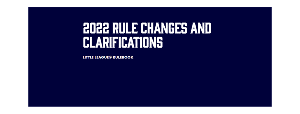 Significant Rule Changes