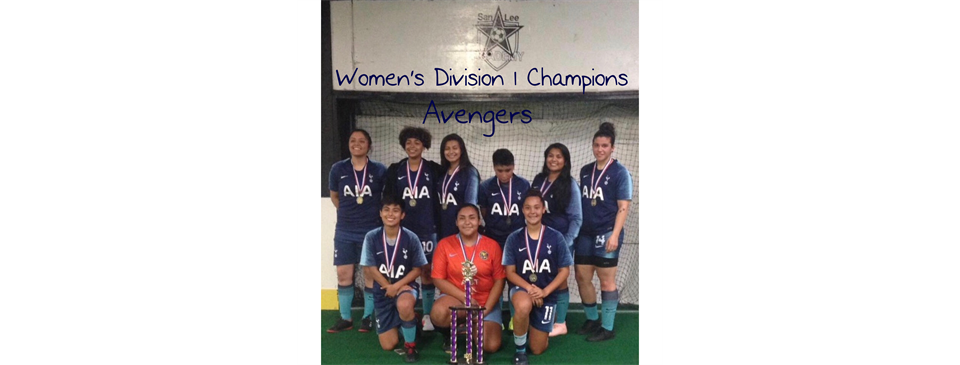 Women's 1st Division Champs!
