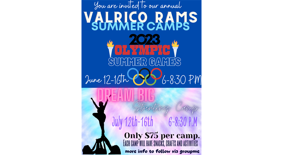 Cheer summer camp registration is up!