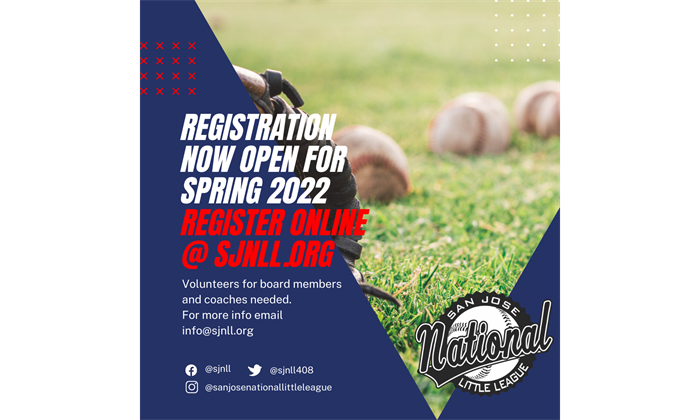 2022 Spring Registration Now Open!