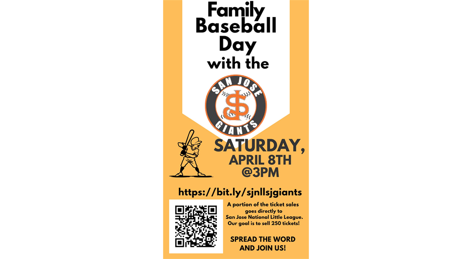 Family Baseball Day with the SJ Giants