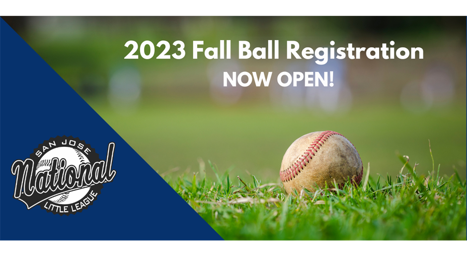 2023 Fall Ball Registration Now Open!