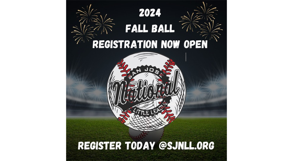 Fall Ball 2024 Registration NOW OPEN