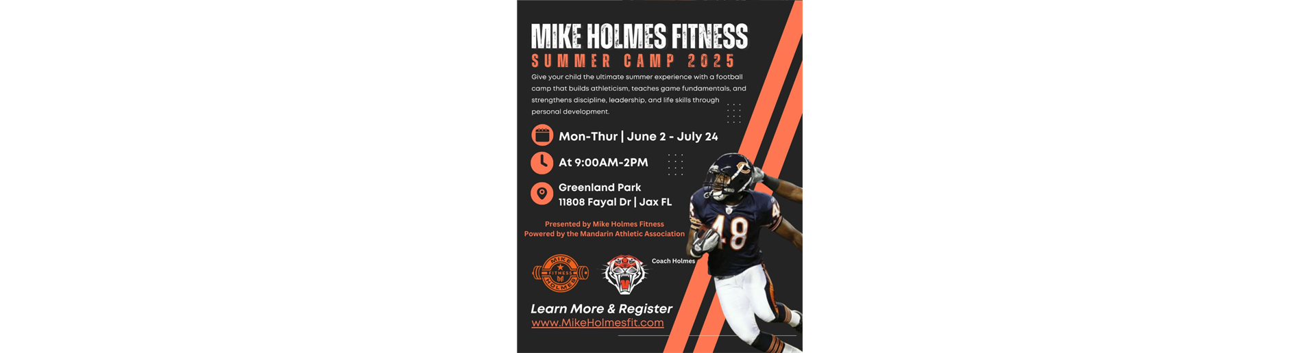 Mike Holmes Fitness  Summer Camp 2025