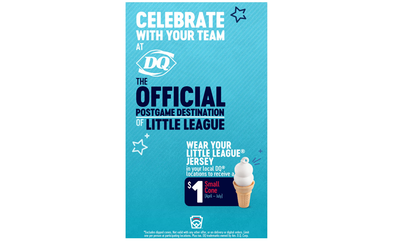 Wear your STATE Jersey to DQ and enjoy a free cone!!