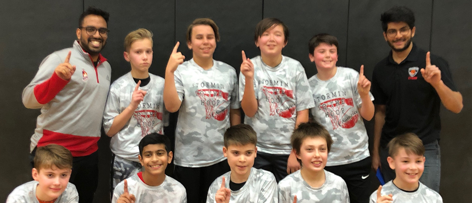 In-House 6th Grade Boys Champs - Team Vuthunuri