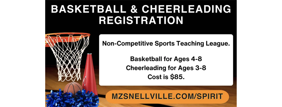 Click the Pic to Register for Winter Basketball & Cheer