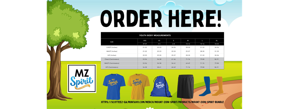  Click the pic to order your Spirit uniforms from Scotteez!