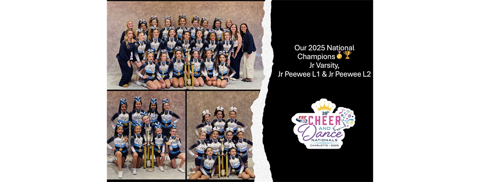 2025 NATIONAL CHAMPIONS (3 teams!)