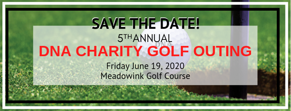 Save the Date for DNA's 5th Annual Charity Golf Outing