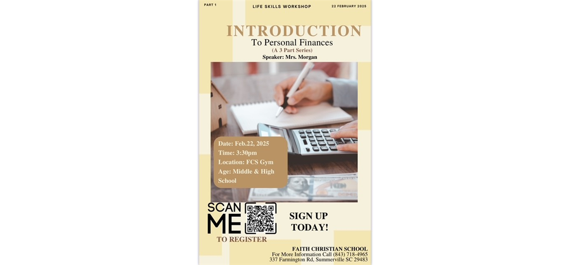 Intro. to Personal Finances