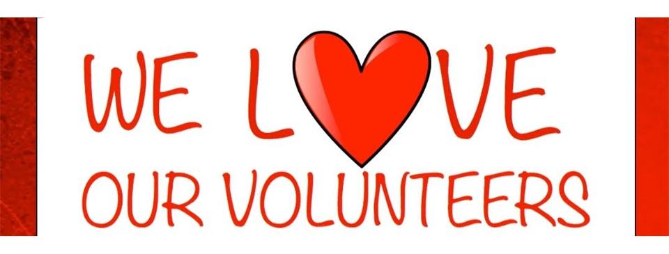 LOVE our Volunteers
