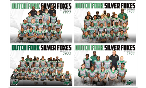 2023 Dutch Fork Silver Foxes Youth Football 