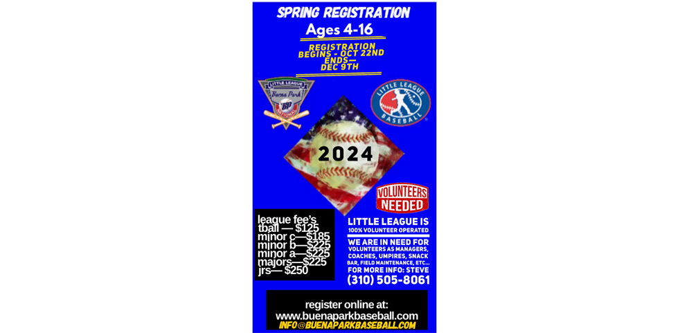 2024 Spring Registration 