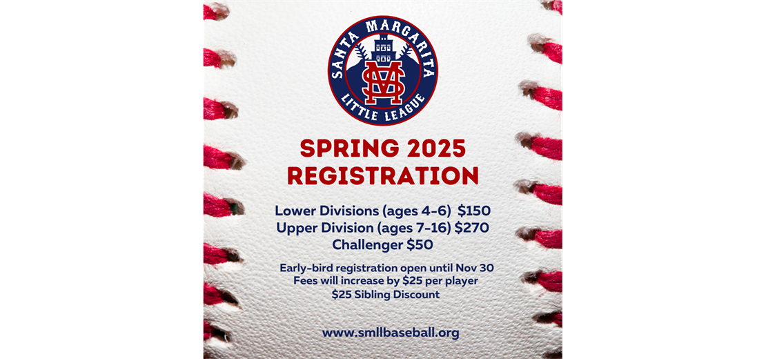 Spring Registration is Open! 