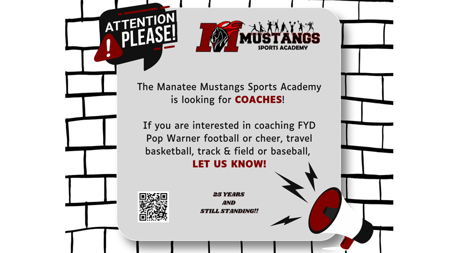 Coaches Needed!