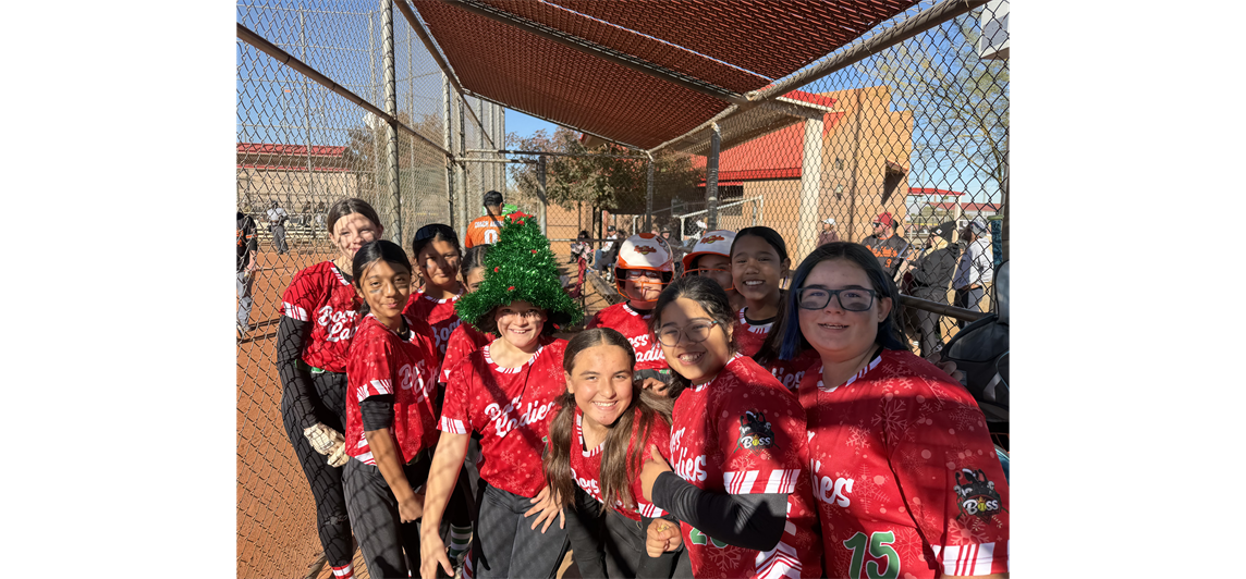 Boss Ladies having fun at the Jingle Ball Tourney