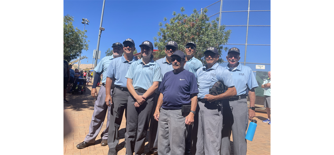 Nevada State Tournament hosted by HGSA. Umpire crew. Great job done by all. A special thanks to our JO Commissioner Tammy Villamar for putting on a great event!!!