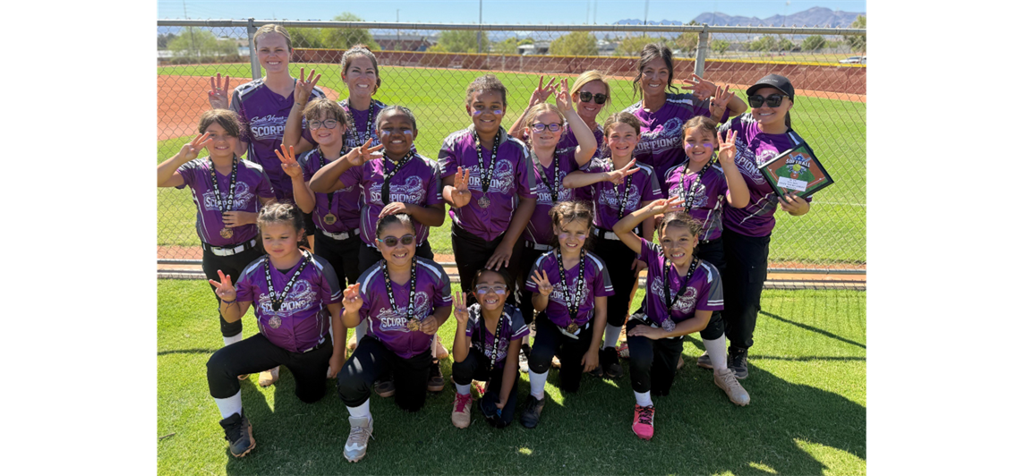 Hgsas' Rylie and Lillianna helped round out 8u Scorpions of SVGS roster for State