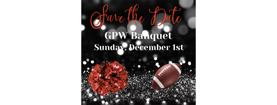 GPW Banquet on Dec 1st! (Register by 11/22)