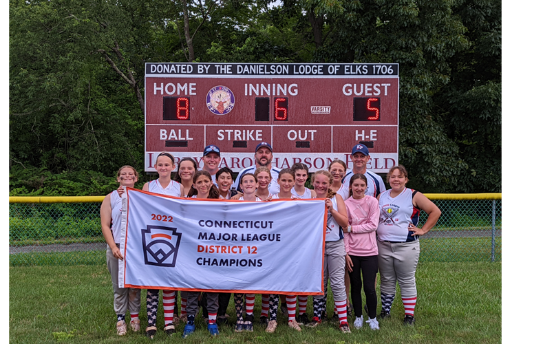 2022 D12 Softball Majors Champions