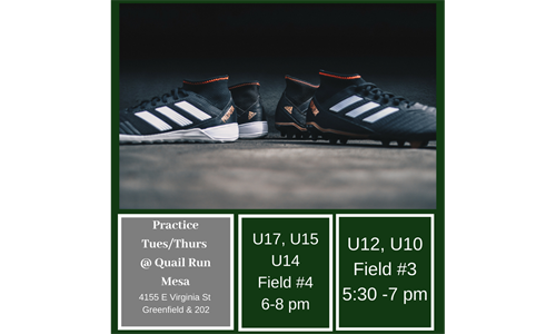 Practice Times