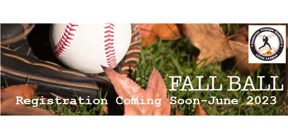 Coming Soon - Fall Registration 