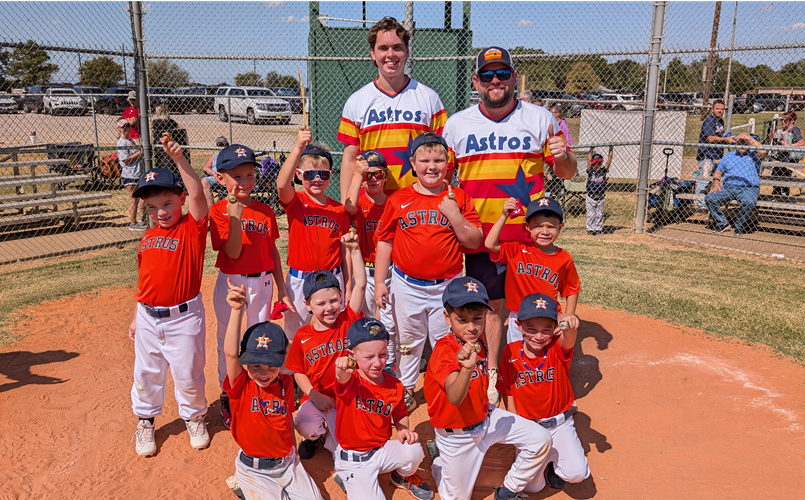 Shetland 6 Division Astros 1st Place