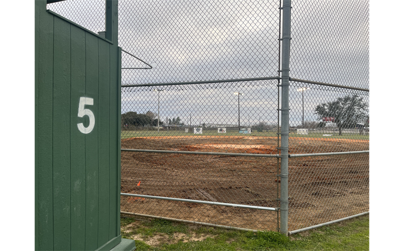 Breaking News: Field Renovations happening now!!