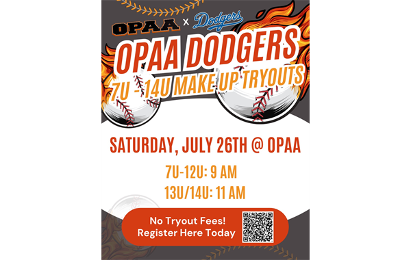 OPAA Dodgers Makeup Tryouts