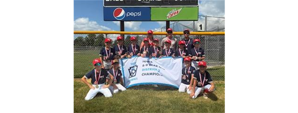 District 2 Champs 9U